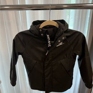 Nike Kids Black Raincoat